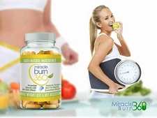 Miracle Burn 360 Weight Loss Supplement Pills - Decreases appetite and fat FAST