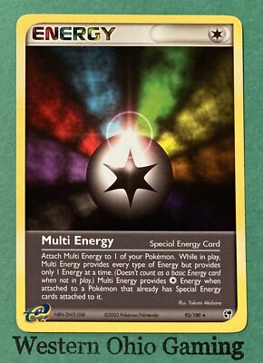 Pokemon TCG Multi Energy #93/100 Rare CCG EX Sandstorm | eBay Pokemon TCG Multi Energy #93/100 Rare CCG EX Sandstorm | eBay