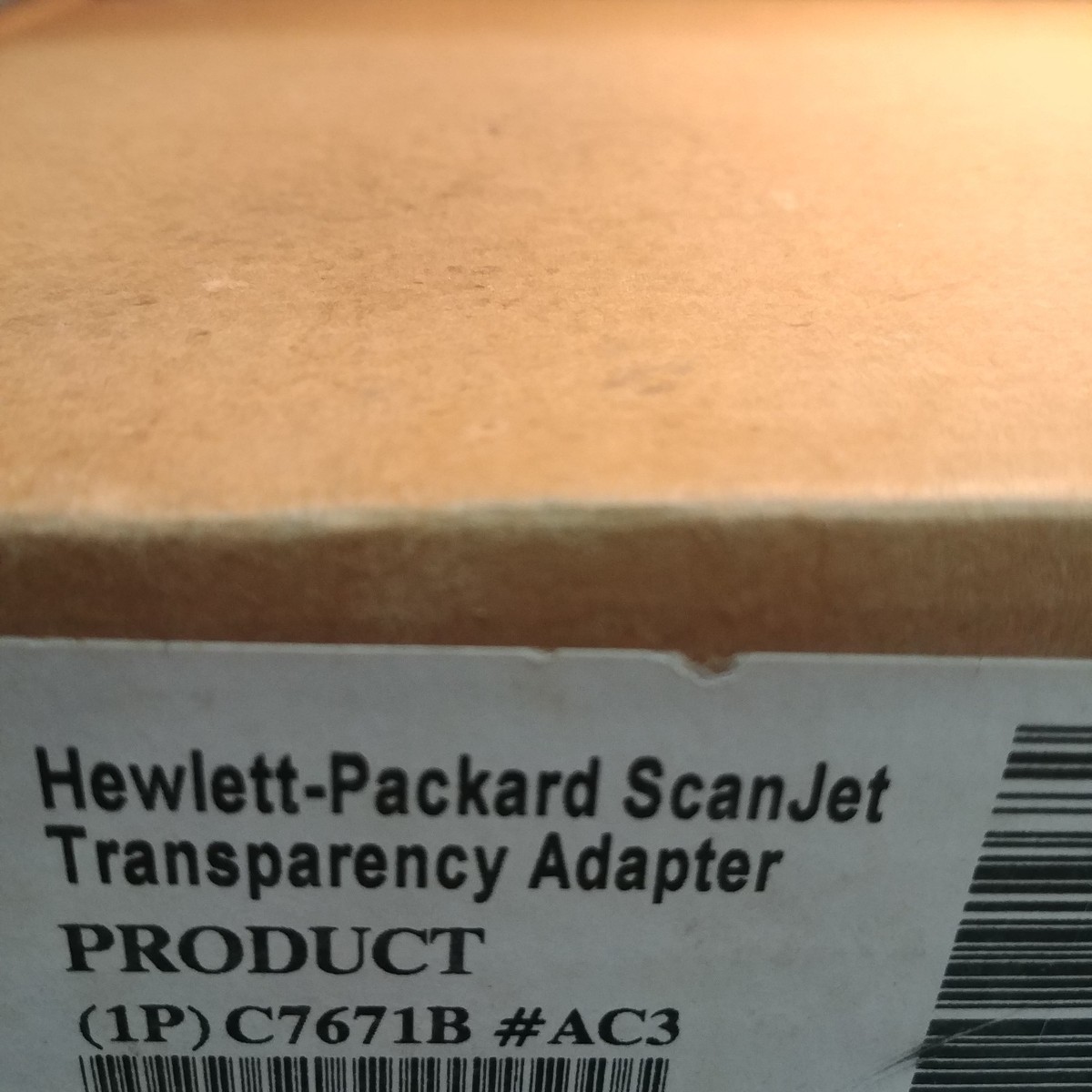 HP ScanJet Transparency Adapter C7671B XPA Complet avec Logiciel Adaptateur