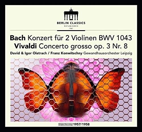 Bach,J.S. / Franck / - Bach & Vivaldi: Violin Concertos [New CD] - Photo 1 sur 1