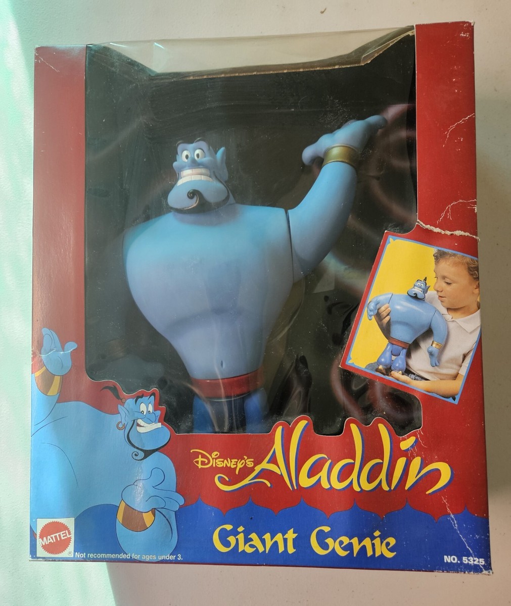 コミック・アニメ Vintage1992 Aladdin Giant Genie Figure Vintage Disney's Aladdin 12