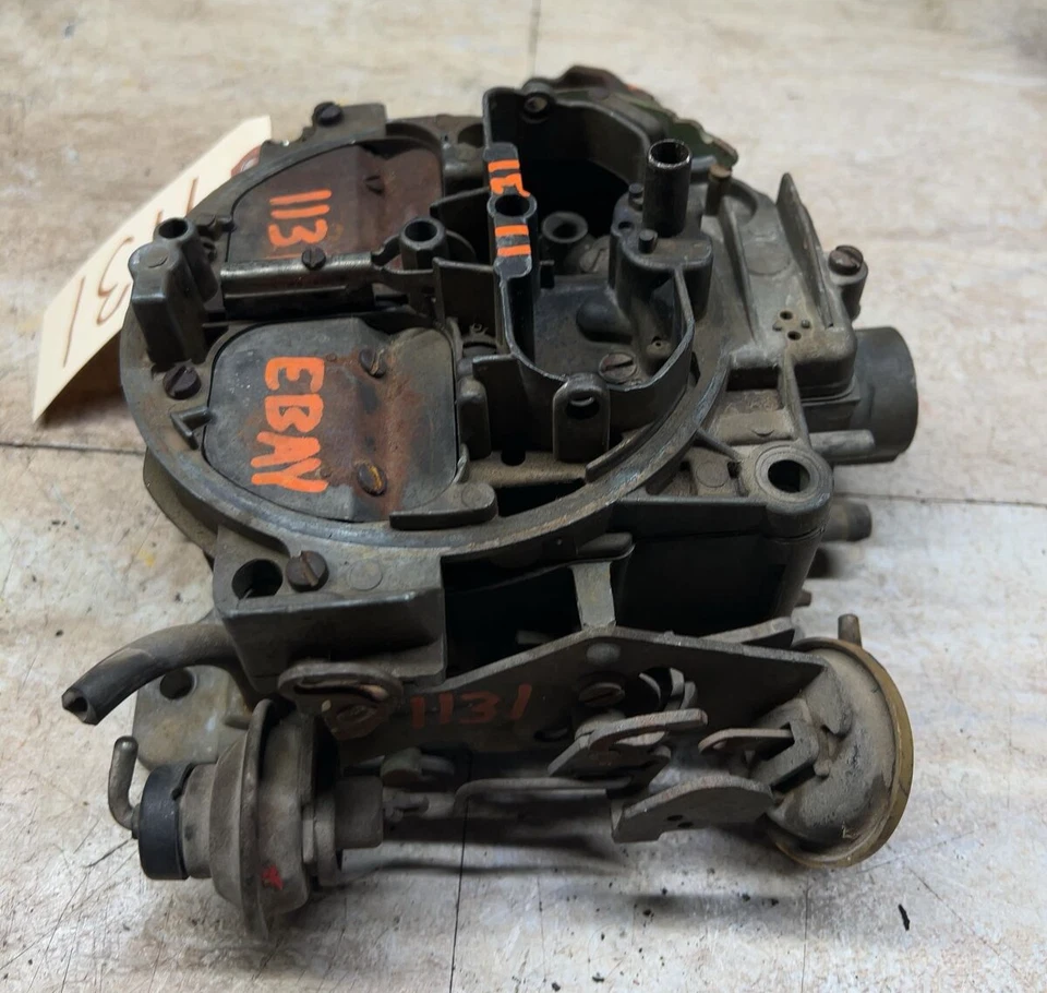 1974 BUICK FULL SIZE CENTURY REGAL 350 V-8 4BC 4 Barrel Carburetor Assembly OEM - Image 4 of 4