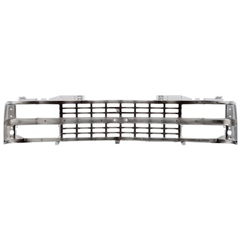 For Chevy Chevrolet C K 1500 2500 3500 Silverado 1988-93 #15981106 Chrome Grille - Picture 15 of 16