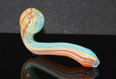5 1/2'' CIRCUS TIME Fumed SHERLOCK Tobacco Smoking Pipe THICK Glass pipes