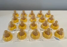 Pack of 20 Similac Slow Flow Nipples & Rings EXP 03/2028 NEW!