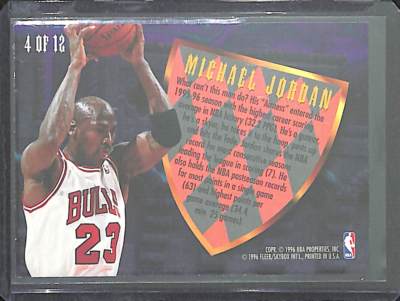1995-96 Fleer Ultra Scoring Kings #4 Michael Jordan