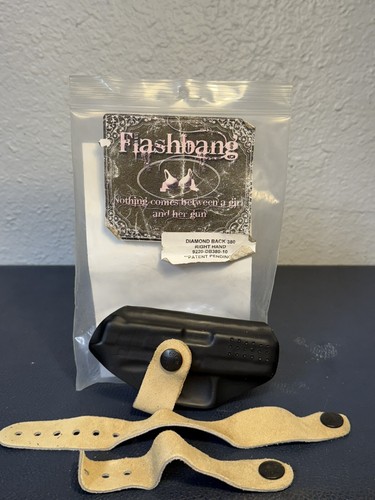 Flashbang Marilyn womans KYDEX BRA Holster Black Ambidextrous Diamondback 380