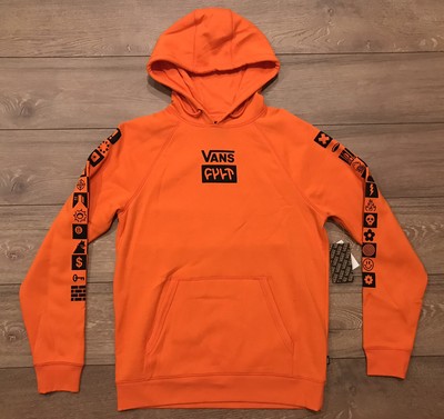orange vans hoodie