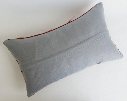 12x20 Oriental Kilim Pillow Cover , Handwoven Pillow Case - Picture 6 of 9