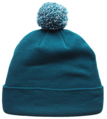 SAN JOSE SHARKS NHL TEAL CUFFED KNIT BEANIE POM ZEPHYR  display picture 2
