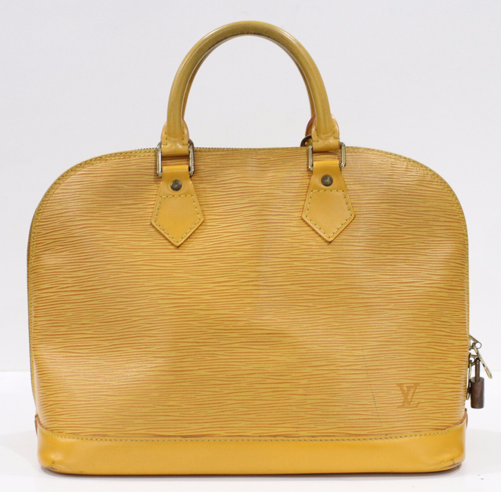 yellow lv bag