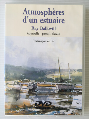 DVD ATMOSPHÄREN EINER MÜNDUNG Ray Balkwill Aquarell Pastell Kohle Neu
