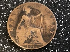 1916 George V Half Penny — photo from another recent sale