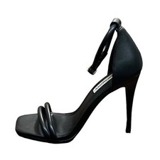 Steve Madden Nostalgic Black Sandals Size 8