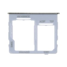 SIM Micro SD Card Tray Dual for Samsung Galaxy A32 5G Violet Replacement Part