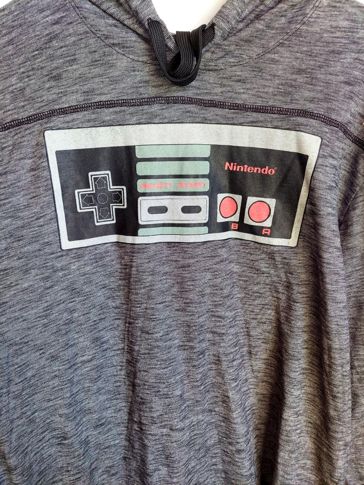 Official NES Nintendo Old Controller Pullover Hoo… - image 2