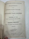 Antique CIVIL WAR LIST OF DECEASED UNION SOLDIERS AND PRISONERS OF WAR 1868 V1-4