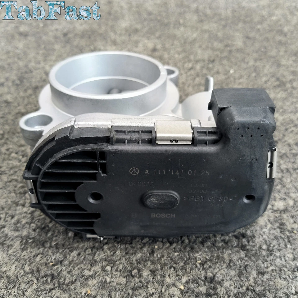 Корпус дроссельной заслонки A1111410125 от оригинального производителя для Mercedes-Benz C230 2002 SLK230 2,3 л 2000-2004 годов выпуска - Изображение 3 из 4