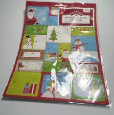 Greetings Peel Stick Christmas Gift One Pack Some Stickers Missing
