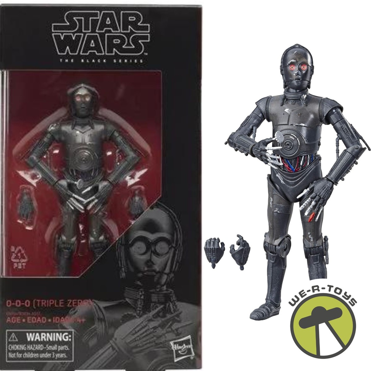 スターウォーズ ブラックシリーズ 6インチ 0-0-0(トリプルゼロ) Star Wars The Black Series 0-0-0 (Triple Zero) 6-Inch Action