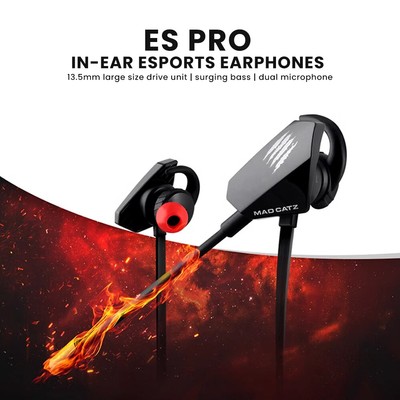 Madcatz E.S.PRO+ in ear esports game noise cancelling headphones