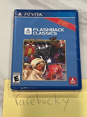 Atari Flashback Classics (PS Vita) NEW SEALED, MINT, LIMITED RUN GAMES  #237!