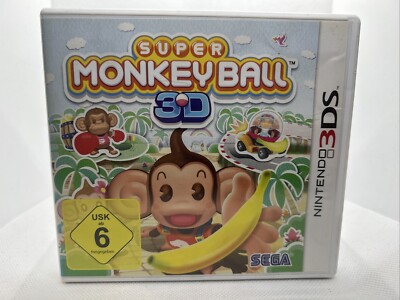 Super Monkey Ball: 3D (Nintendo 3DS, 2011) Mit OVP und Anleitung