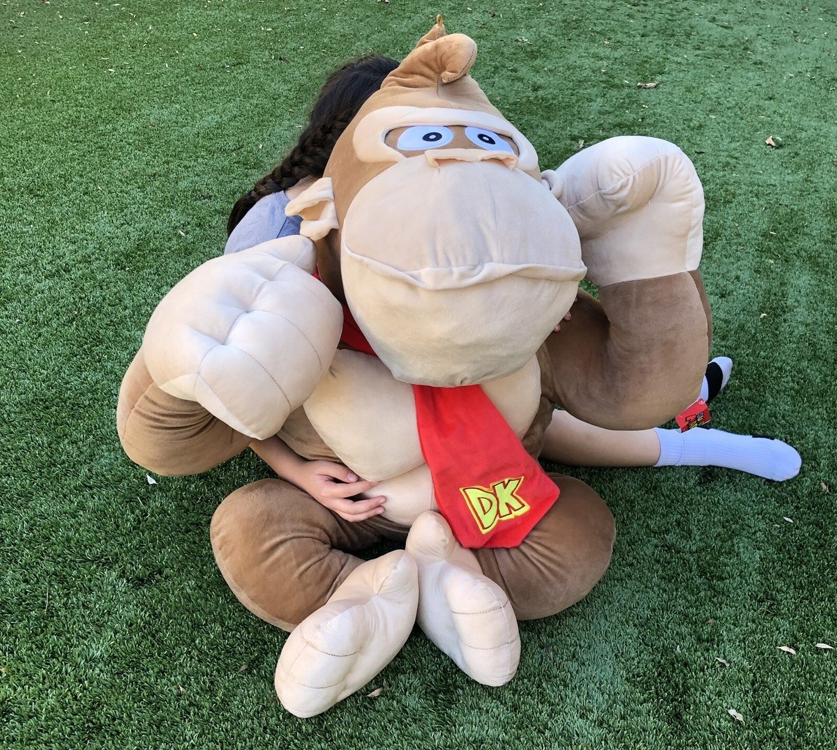 SUPER MARIO Donkey Kong Rosa Plüschspielzeug 24cm
