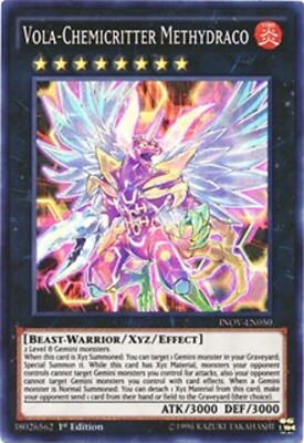 Vola-Chemicritter Methydraco - INOV-EN050 -  Super Rare -1ST ED N/M