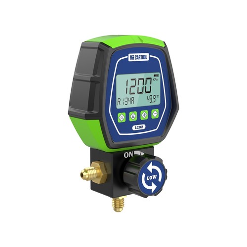 Medidor de colector digital sistema de refrigeración HVAC detector de fugas de presión de vacío - Imagen 13 de 23