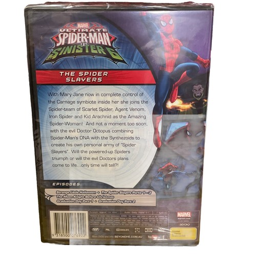 MARVEL Ultimate Spider Man and Wolverine's Story DVD Lot x 6 DVD 4 PAL - Picture 11 of 13