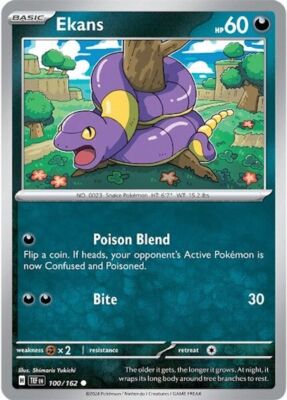 Pokemon Ekans (100/224) Temporal Forces LP