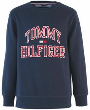 Tommy Hilfiger Big Boys Henry Fleece Logo Sweatshirt Size Large 16/18