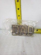 VINTAGE STYLE DAD METAL BELT BUCKLE New