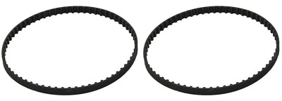 (2) Vacuum Belts for Shark NV22L NV22T NV22W Navigator Motorized Floor Brush