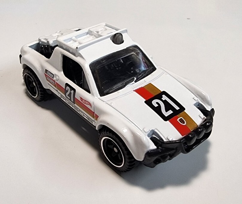 2021 Hot Wheels Exotics White Porsche 914 Safari 1/64 Diecast