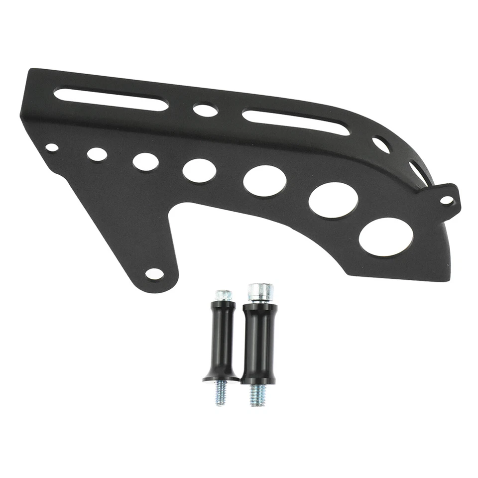 Front Pulley Cover Chain Belt Guard Covers Set For Harley Sportster 883 Iron - Image 2 of 4