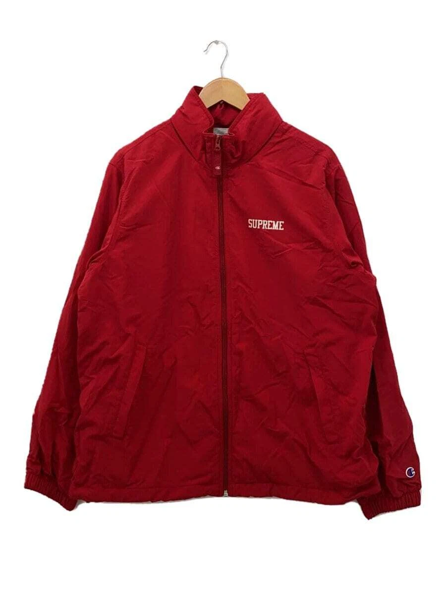 Veste Champion × Supreme TRACK rouge L occasion