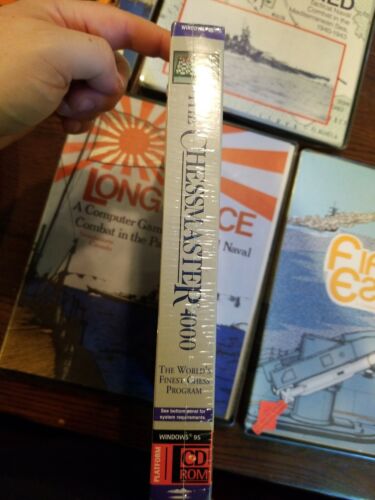 Mindscape Chessmaster 4000, New in The Box Sealed in plastic wrap Vtg PC Game - Picture 3 of 5