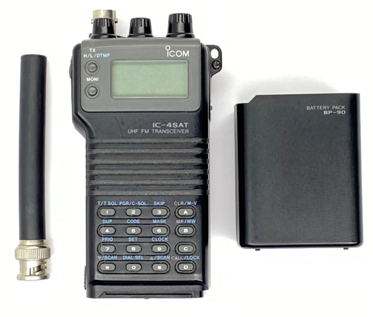 ICOM IC-4SAT UHF FM Amateur Handheld Transceiver Discontinued BP