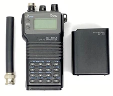 ICOM IC-4SAT UHF FM Amateur Handheld Transceiver Discontinued BP-90 Battery Pack