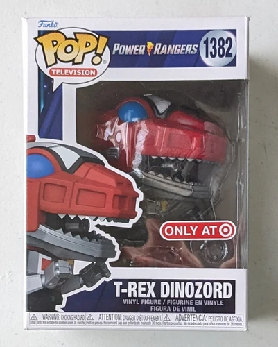 new Funko Pop! Television Power Rangers T-Rex Dinozord #1382 Vinyl Figure Target