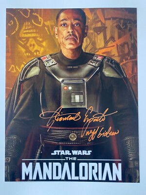 GIANCARLO ESPOSITO In-Person signiertes Autogramm 20x25cm The Mandalorian