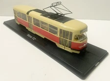 1/43 1957 - 1962 Tatra T2 Tram  red/beige SSM Start Scale Models