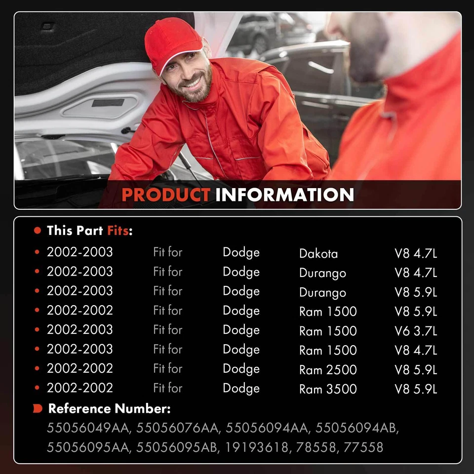 Nuevo compresor de aire acondicionado con embrague para camioneta Dodge Durango Ram 1500 2002 2003 2500 Foto 3 de 4