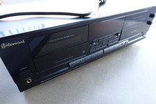 Vintage SHERWOOD DD-4030C Double Cassette Deck - Needs New Belts -for Parts