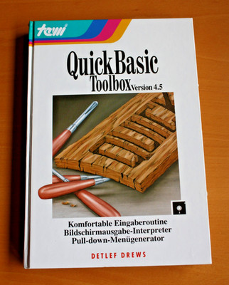 QuickBasic Toolbox - Version 4.5 - Mit 5,25'' Buchdisketten in ungeöffnetem Cover
