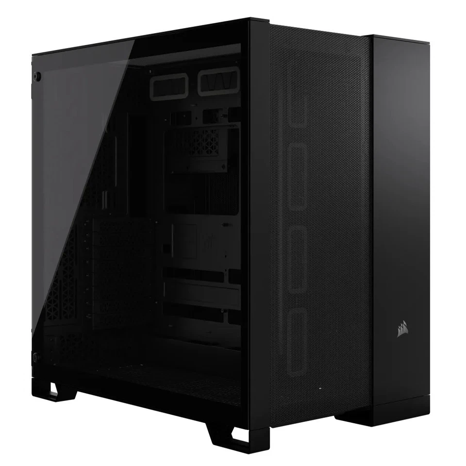 0840006664697 Corsair 6500X Midi-Tower, Tempered Glass - black  - Image 2 of 4