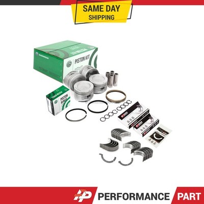 Pistons Main Rod Bearings for 85-95 Toyota Pickup 4Runner Celica 2.4L 22R 22RE