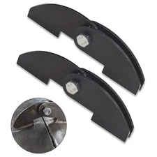 2 Pack Heavy Duty BBQ Smoker Hinge for BBQ Smoker Hinge Doors - Size: 8 X 2 1...